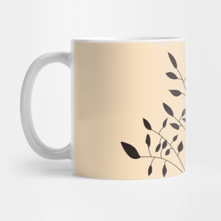 Potted Plant, Boho, Bohemian Print Mug